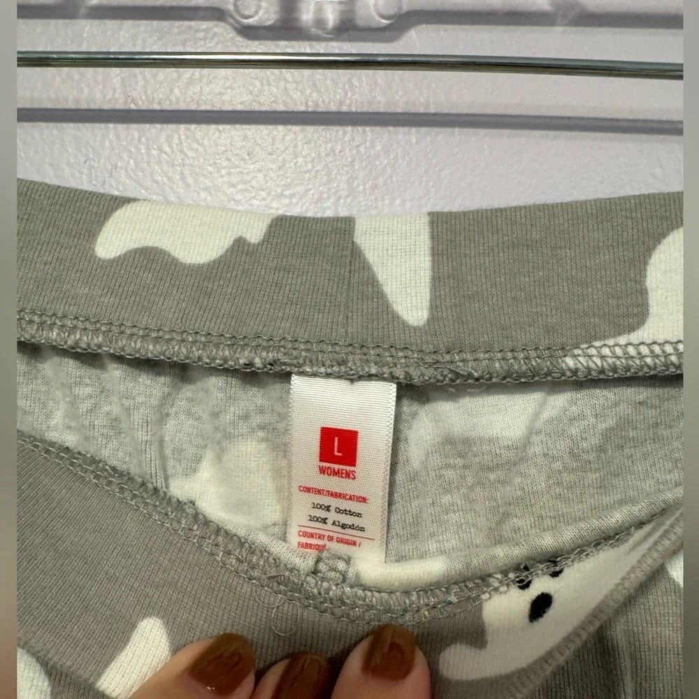 Women ghost Halloween grey pajama pants - Picture 2 of 3